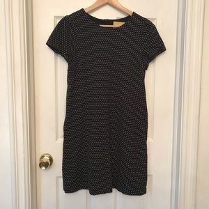 Maeve black and white dress